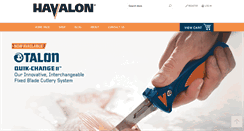 Desktop Screenshot of havalon.com