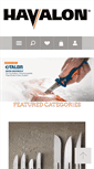 Mobile Screenshot of havalon.com